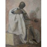 Ida H Cooke, New Zealand/British 1913-1982- Lay Figure; oil on board, bears framer's label for The