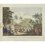 After John Webber RA, British 1751-1793- An offering before Capt. Cook in the Sandwich Islands;