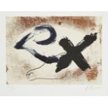 PROPERTY FROM THE COLLECTION OF THE LATE CLODAGH WADDINGTON Antoni Tàpies, Spanish 1923-2012- Signes