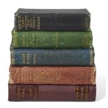 A group of 19th and 20th century reference bindings relating to natural history, comprising: H. A.