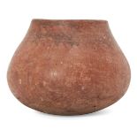 A Coptic style vessel, 20th Century, terracotta, 13.5cm high Please refer to department for