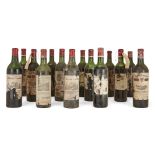 Chateau Trimoulet 1962, Saint-Emilion, four bottles, together with a further selection of Saint-