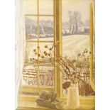 After John Nash CBE RA, British 1893-1977- A Window In Bucks and The Cornfield; two offset