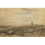 After Claude Hayes RI ROI, Irish 1852-1921- On Wareham Common; collotype in colours, signed within