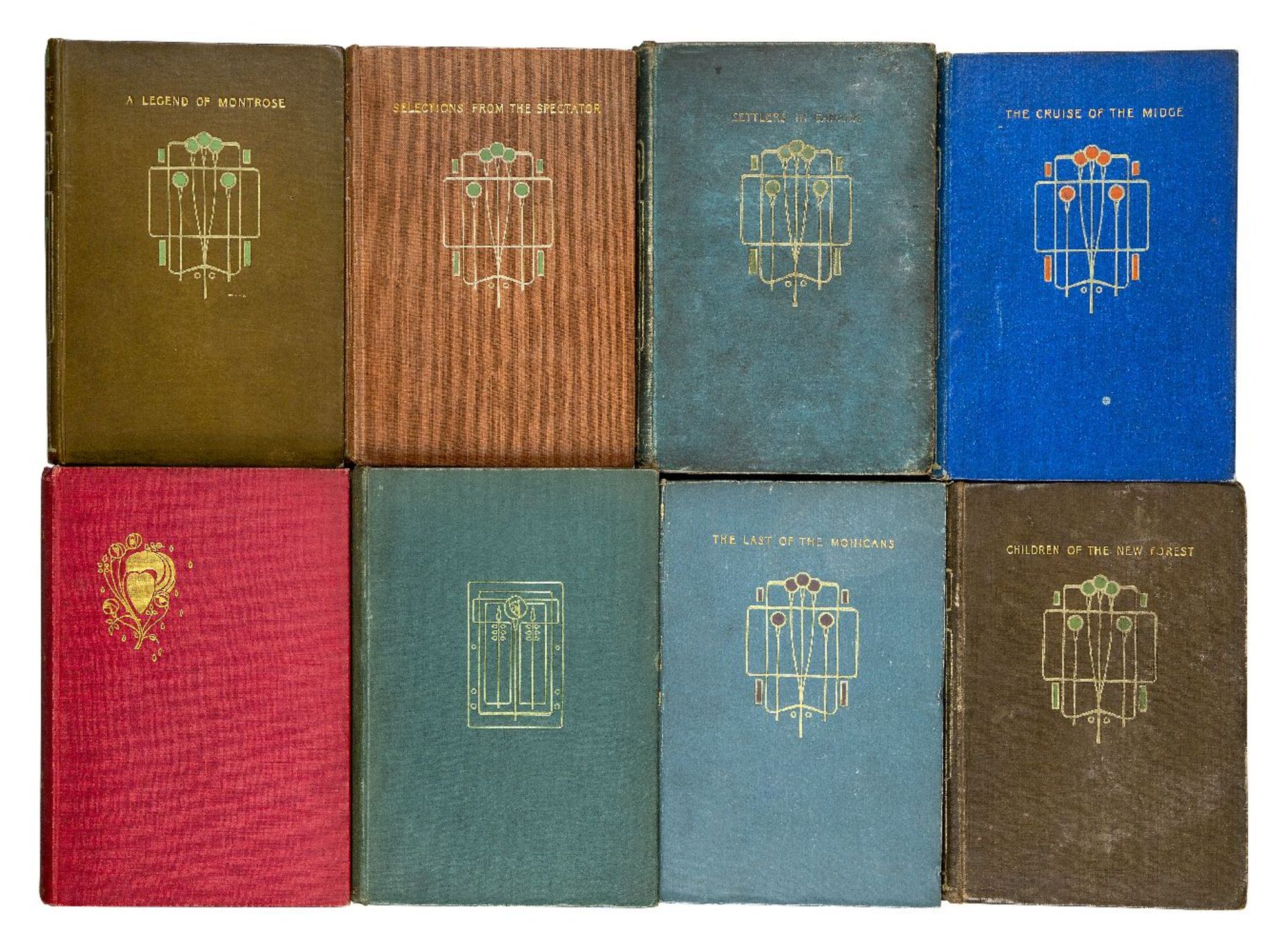 Blackie and Son Ltd, a quantity of books with decorative covers, some in the ‘Glasgow school’ - Bild 4 aus 8