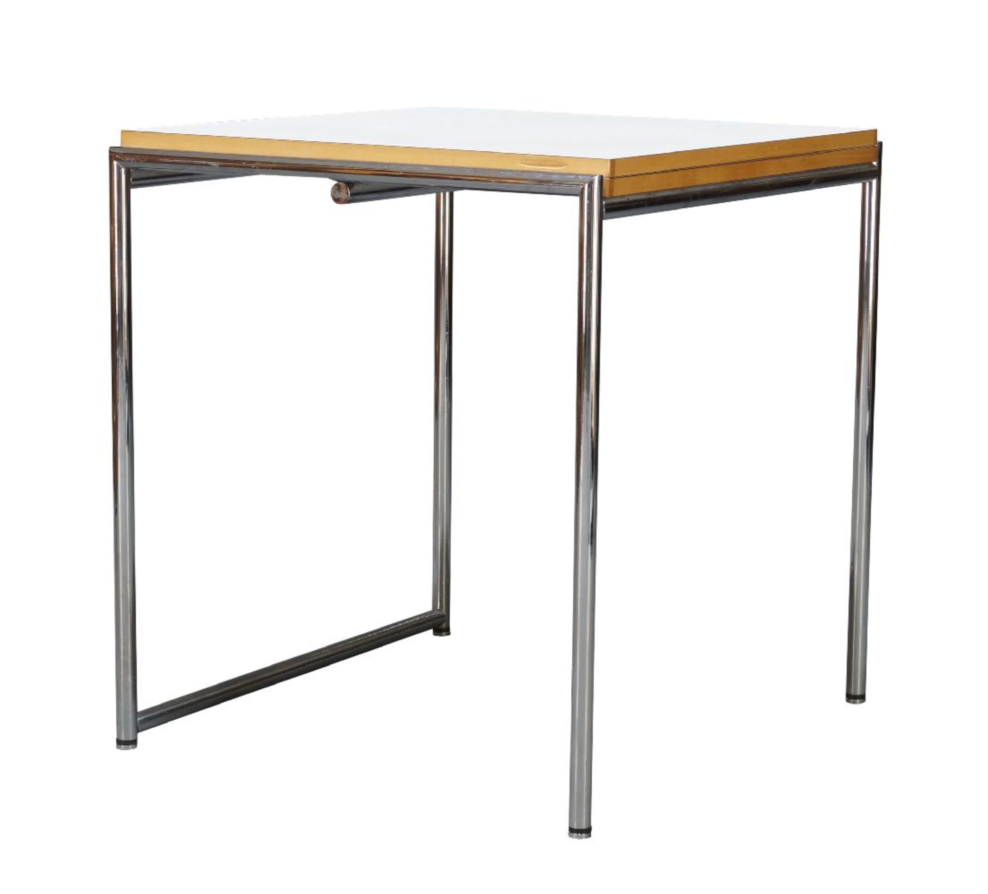 Eileen Gray (British 1878-1976), a 'Jean' fold out table for Classicon, originally designed 1929,