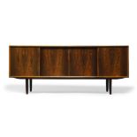 Attributed to Gunni Omann (Danish 1930-2009), a rosewood sideboard for Axel Christensen Odder