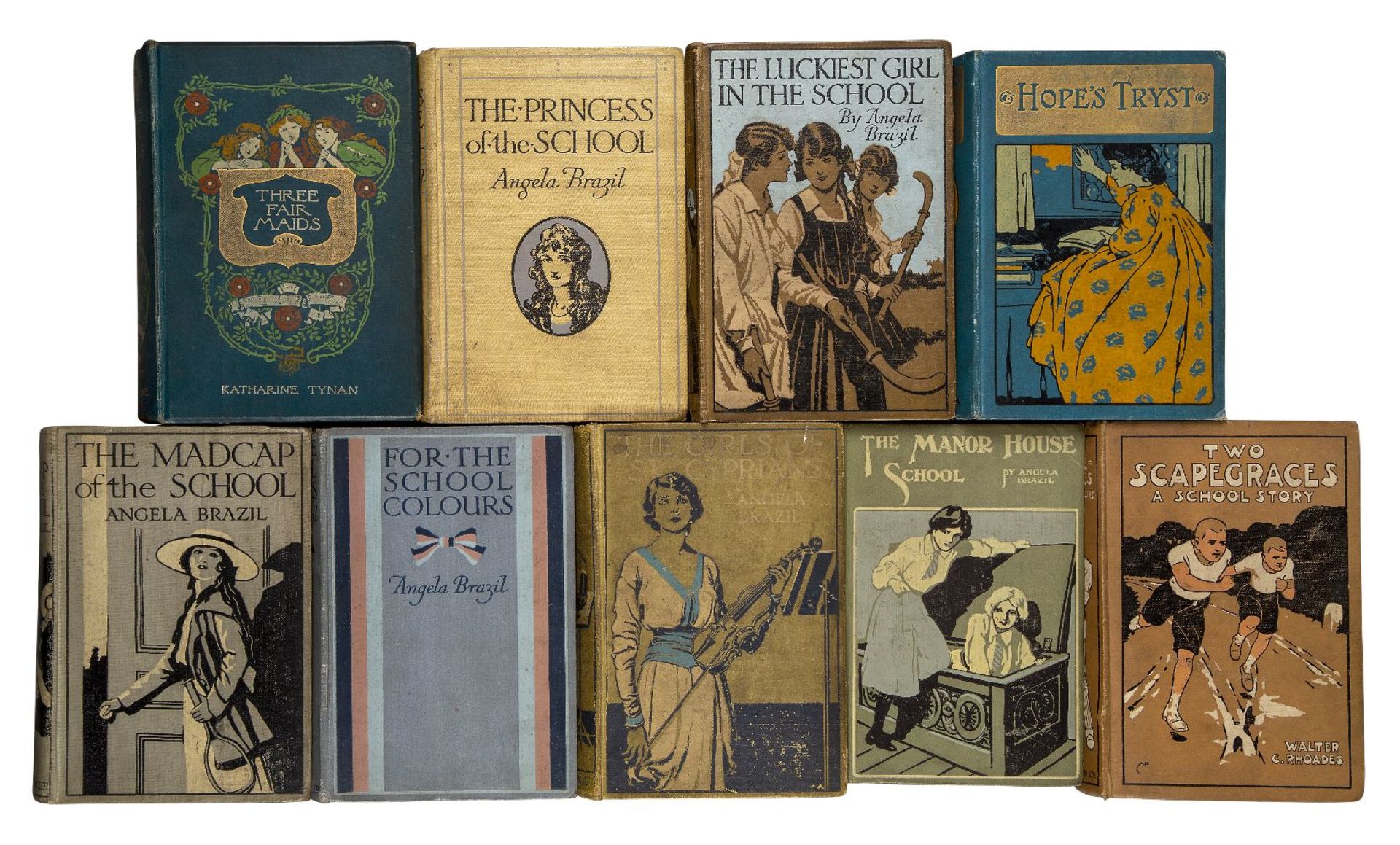 Blackie and Son Ltd, a quantity of books with decorative covers, some in the ‘Glasgow school’ - Bild 8 aus 8