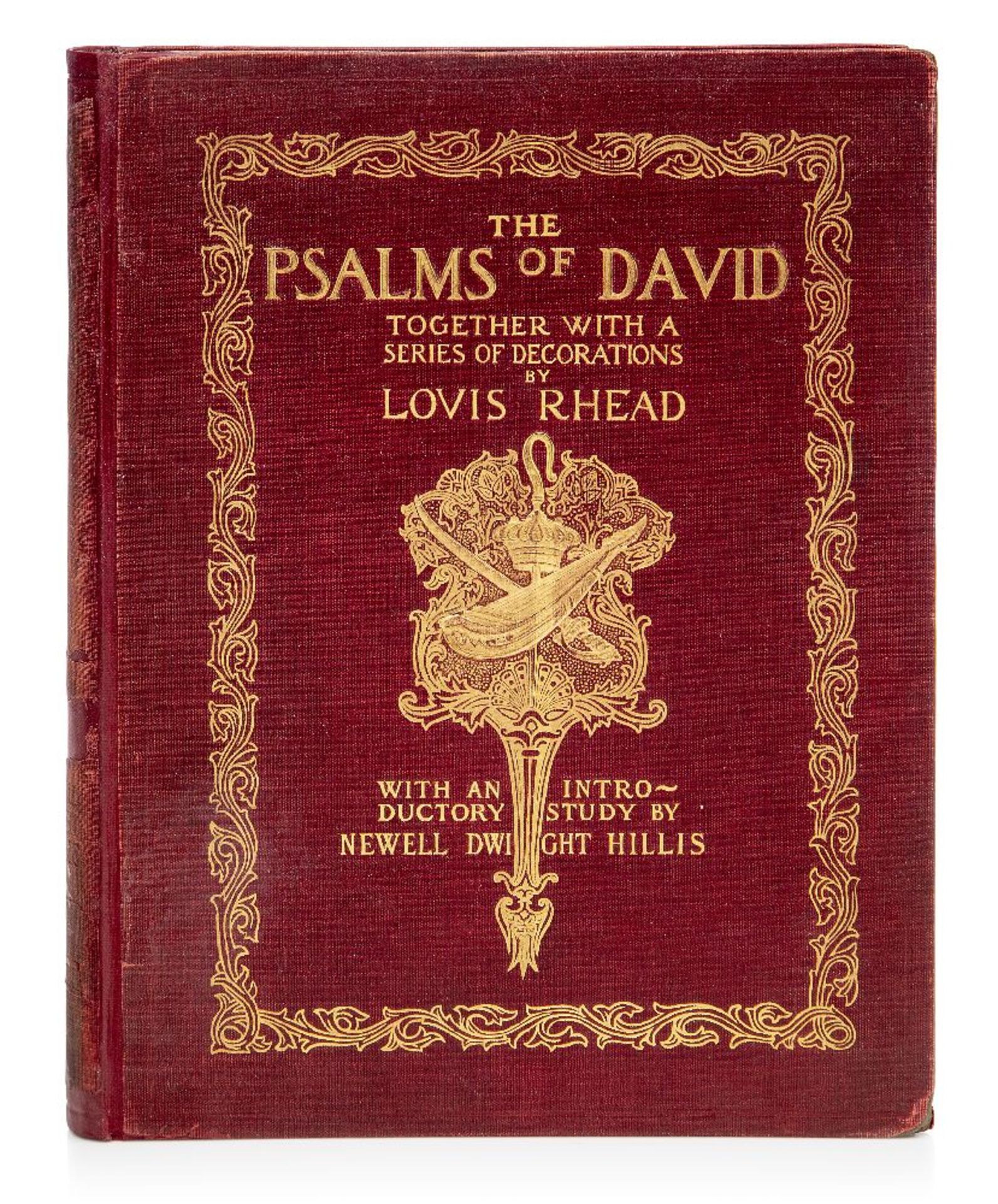 Louis Rhead (British/American 1857-1926), an illustrated book - "The Psalms of David including