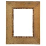 An Africanist gilt and glazed frame, Early-Mid 20th Century, Of rectangular form, with glazed pane