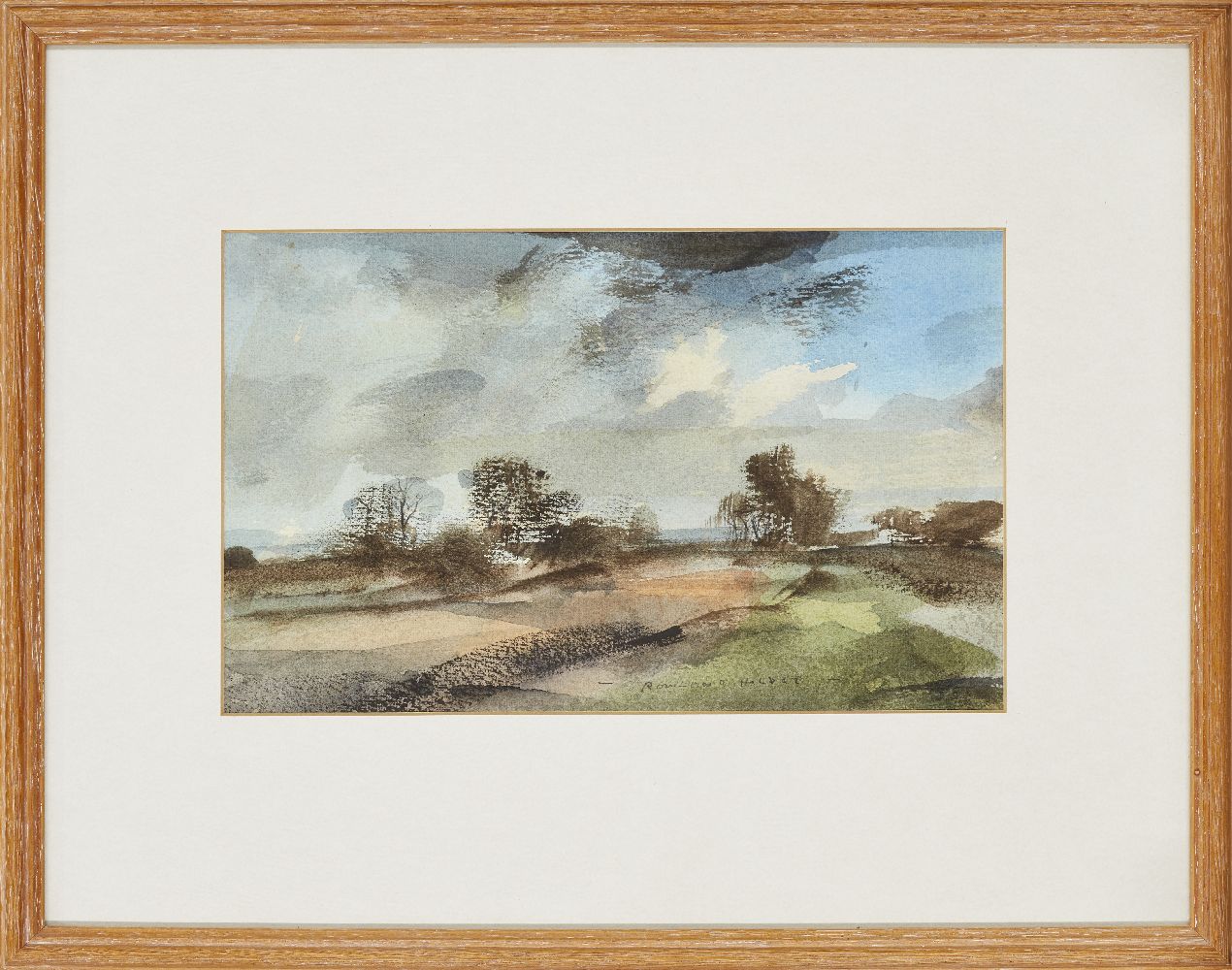 Rowland Hilder OBE, British 1905–1993 - Landscape; watercolour on paper, signed lower right 'Rowland - Image 2 of 3