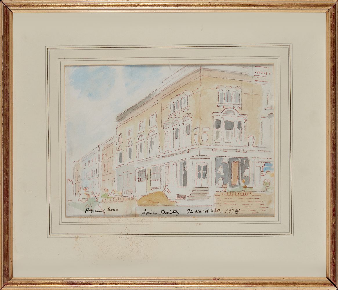 Adrian Maurice Daintrey RWA, British 1902–1988 - Zattere, Venice, c.1970; pen and wash on paper, - Image 5 of 6