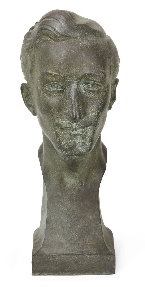 Donated to the Royal Society of Sculptors: Cecil Thomas OBE FRBS, British 1885-1976 - Anthony, 1957; - Image 2 of 2