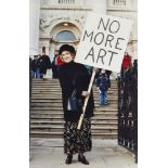 Grayson Perry CBE RA, British b.1960 - Claire at the Tate Gallery, 1995; silver halide print,