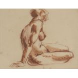 Blair Hughes-Stanton, British 1902-1981 - Figure Drawing, 1927; conté on paper, 32.1 x 41.7 cm (ARR)