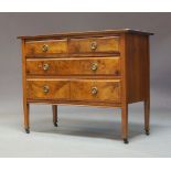 AMENDMENT: PLEASE NOTE THIS HAS A REVISED ESTIMATE OF £300 TO £400*****A continental figured walnut