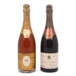 A single bottle of Louis Roederer Reserve Extra Dry 1953, together with a single bottle of Louis