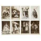 Theatre: a quantity of photographic postcards of actors and actresses from Richmond Theatre, early