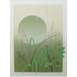 Guy Andrews,  British School, mid-late 20th century- Wind Grass; screenprint in colours on wove,