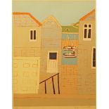 Bryan Pearce, British 1929–2007- Bethesda, St Ives, 1982; screenprint in colours on wove, signed,