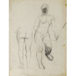 Barnett Freedman, British 1901-1958- Female Life Drawing Studies; pencil on paper, estate stamp