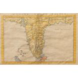 A map of southern India and surrounding lands, Girolamo Ruscelli (Italian, 1518-1566), 'Calecut