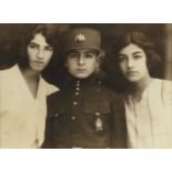 A group of three photographs of the Pahlavi family, Iran, 20th century, glazed and framed (3)