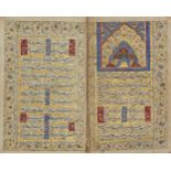 Sheikh Muslih al-Din Sa'di (d.1292AH/1875-6AD), Gulistan, Qajar Iran, in fine shikasteh script,