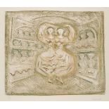 Massimo Campigli, Italian 1985-1971- Dancers [Meloni-Tavola 212], 1965; lithograph in colours on