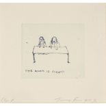 Tracey Emin CBE RA, British b.1963- Closed, 2013; etching on Somerset wove, signed, titled, dated