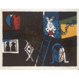 Alan Davie, British 1920-2014- Foxwatch Series 1, III, 1970; lithograph in colours on wove,