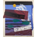 Bruce McLean, Scottish b.1944- Lobster Factor 10 Days 1-14, screenprint in colours on wove, signed