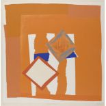 Sandra Blow RA, British 1925-2006- Orange Field; screenprint in colours on wove, signed, titled