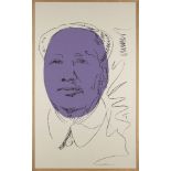 Andy Warhol, American 1928-1987- Mao (wallpaper) [Feldman & Shellmann II.125A], 1974; screenprint in