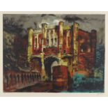 John Piper CH, British 1903-1992- Thornton Abbey Gateway [Levinson 395], 1987; screenprint in