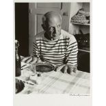 Robert Doisneau, French 1912-1994- Les Pains de Picasso, 1952; gelatin silver print on