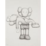 KAWS, American b.1974- Gone (Print & Book), 2019; screenprint in colours on 300gsm Arches