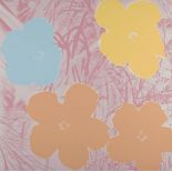 Andy Warhol, American 1928-1987- Flowers [Feldman and Schellmann II.70], 1970; screenprint in