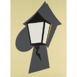 Patrick Caulfield, British 1936-2005- Wall Lamp [Cristea 86], 1994; screenprint in colours on