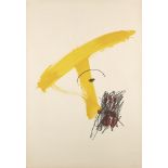 Antoni Tàpies, Spanish 1923-2012- Als Mestres de Catalunya, 1974; lithograph in colours on wove,