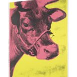 After Andy Warhol, American 1928-1987- Cow, 1989-1990; screenprint in colours on wove, from Andy