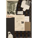 R. B. Kitaj, American 1932-2007- The Defects of its Qualities, 1967-68; screenprint with collage