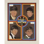 Sir Peter Blake CBE RDI RA, British b.1932- The Beatles, 1962, 2012; screenprint in colours on
