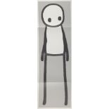 Stik, British b.1979- Stik (book), 2018; offset lithograph in grey on thin wove, folded twice as