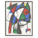 Joan Miró, Spanish 1893-1983- Lithograph I [Mourlot 1037], 1975; lithograph in colours on Arches