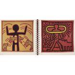 Keith Haring, American 1958-1990- Tony Shafrazi Gallery Exhibition Catalogue, 1983; limited