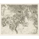 Anthony Gross CBE RA, British 1905-1984- Grape Harvest, 1972; etching on wove, signed, titled and