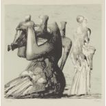 Henry Moore OM CH FBA, British 1898-1986- Mother and Child with Light Background [CGM 435], 1976;