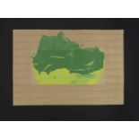 Sir Howard Hodgkin CH CBE, British 1932-2017- Indian View D, 1971  screenprint in colours on J Green