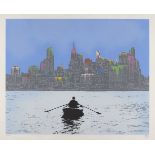 Nick Walker, British b.1969- The Morning After: New York; screenprint in colours on wove, signed